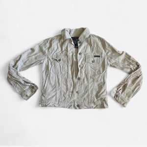 Lucky Brand Women's Cream Jean Jacket